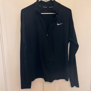 Nike Running Dri Fit 1/4 Zip Top Size Large